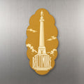 She's Choosing Baltimore Magnet | Typographic Illustration | S977-M