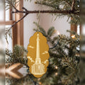 She's Choosing Baltimore Ornament | Typographic Illustration | S977-O