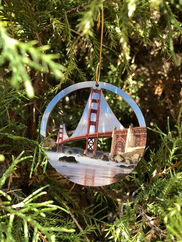 Golden Gate Bridge Ornament #S983