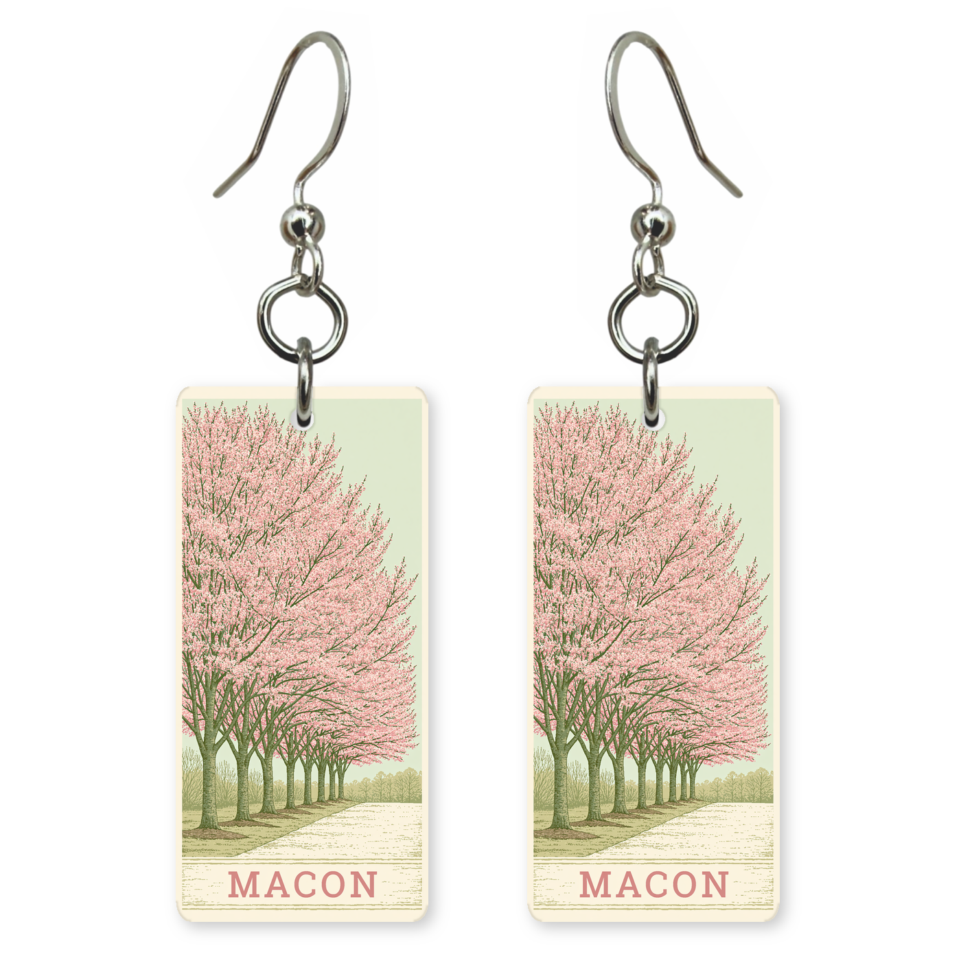 She's Choosing Georgia Earrings | Macon Blossom Avenue