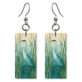 She's Choosing Georgia Earrings | Blue Heron Reeds
