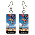 Hawaii kite festival earrings