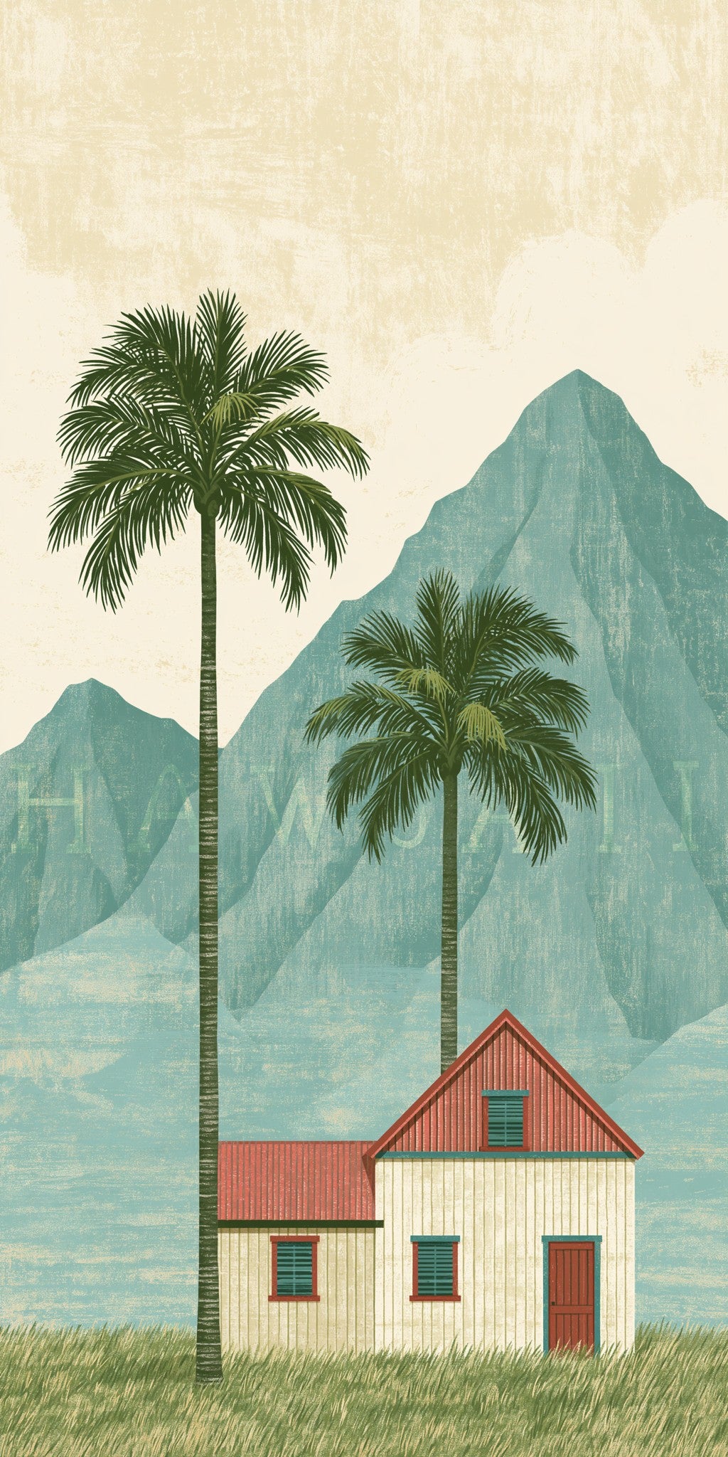 Island Cottage — full design art