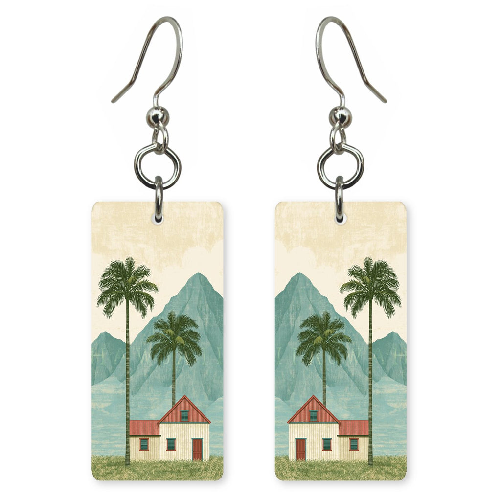 Island Cottage — She's Choosing earrings, shown as a pair