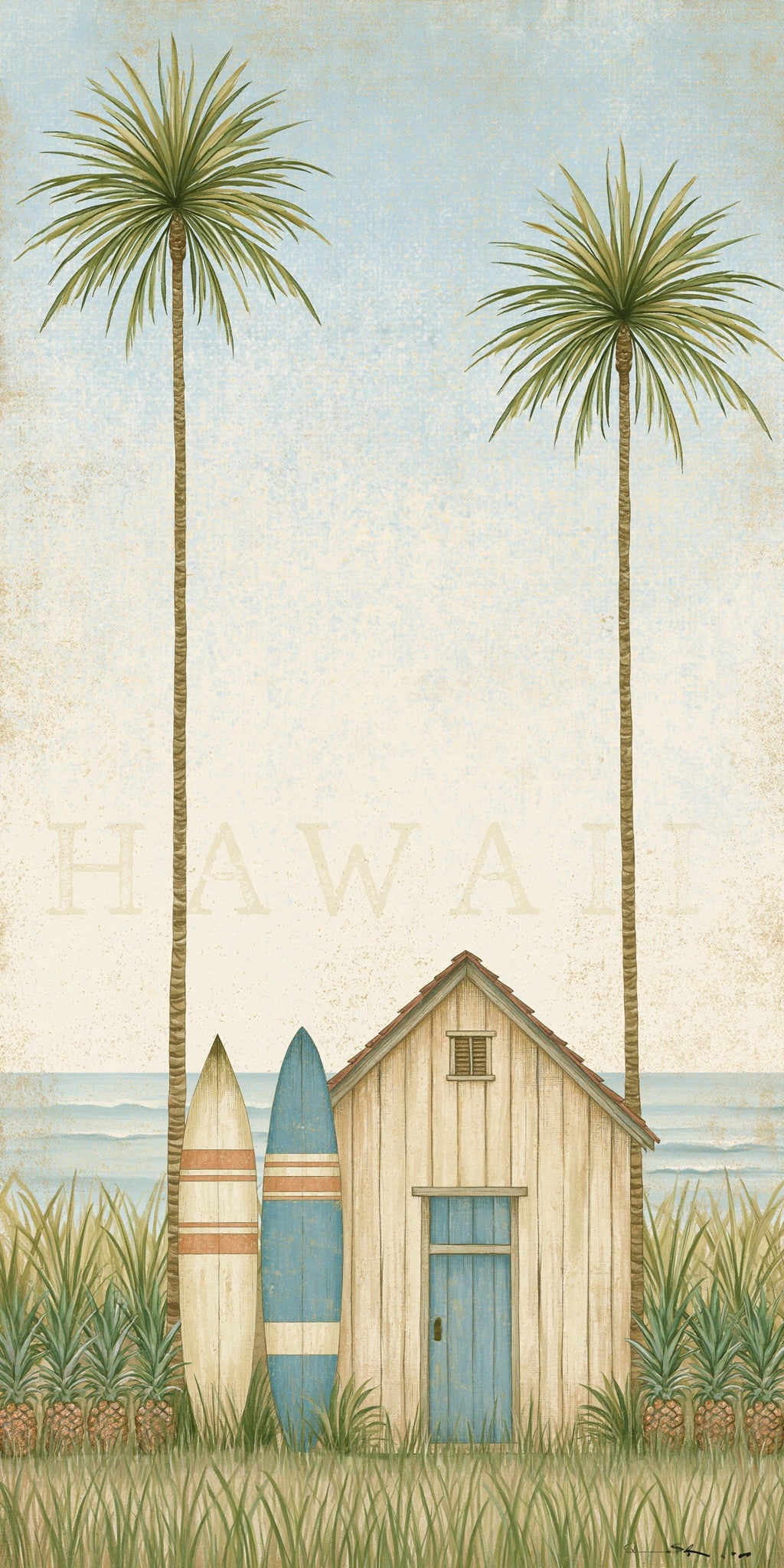 Surf Shack Palms — full design art