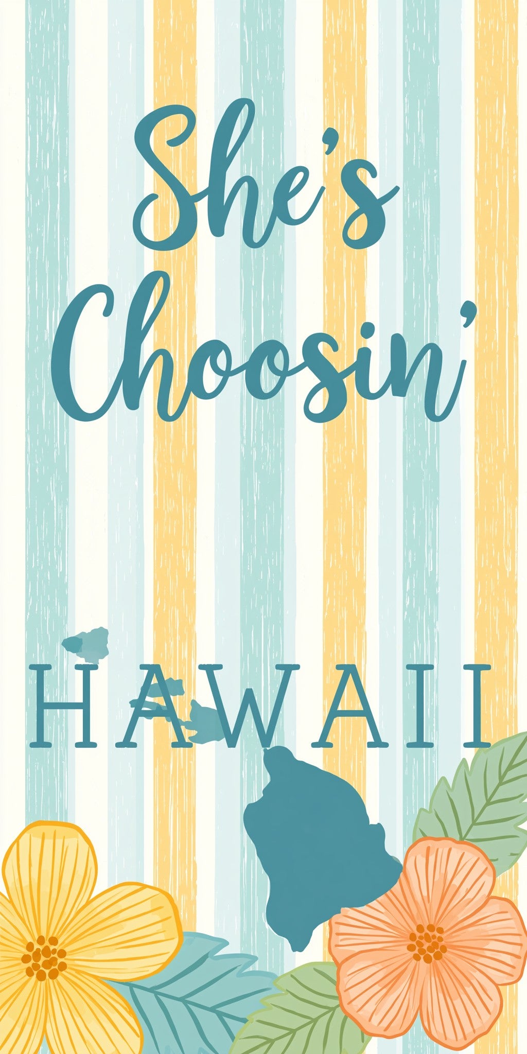 Beach Stripes — full design art