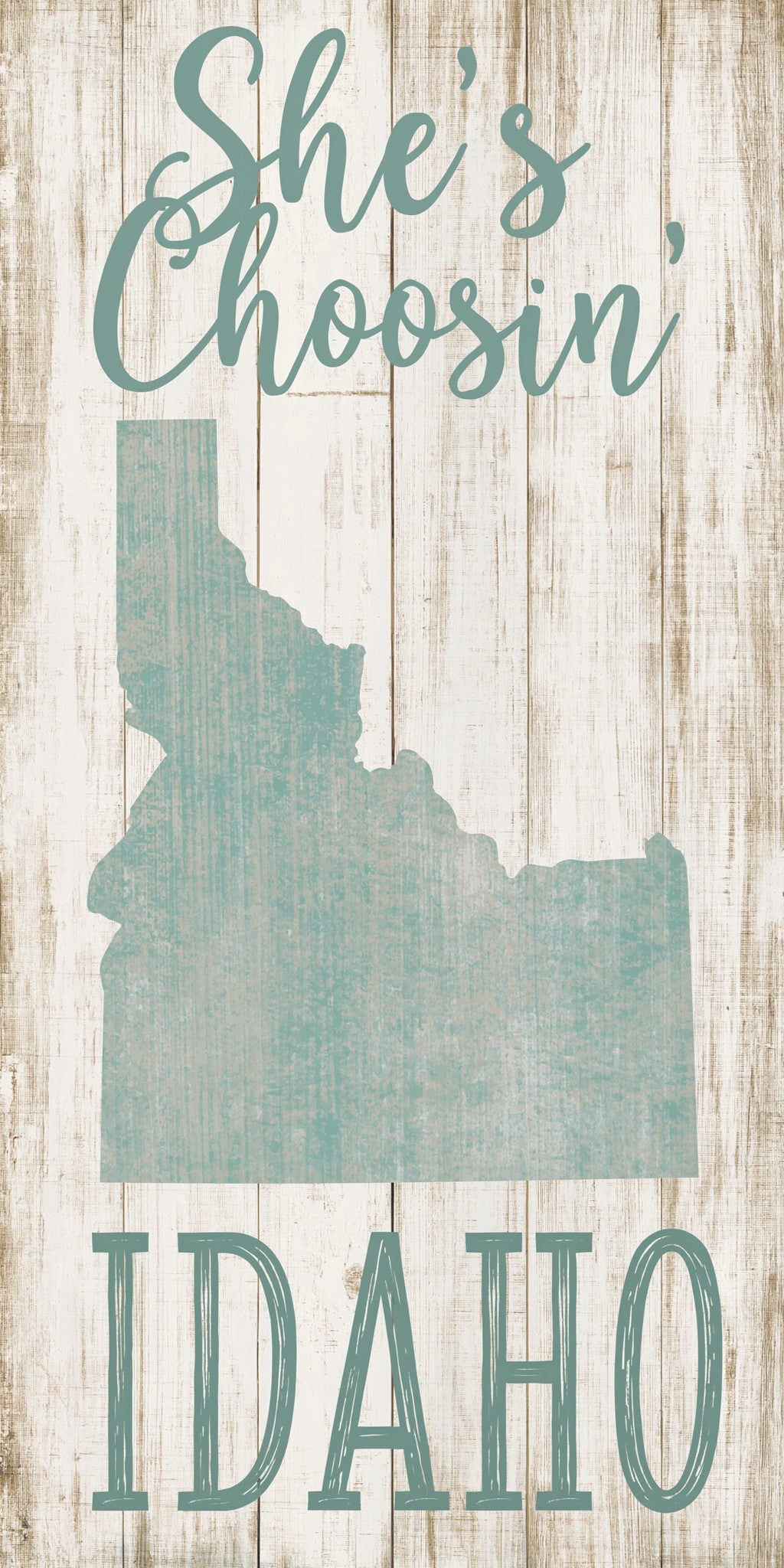 Plank Silhouette — full design art