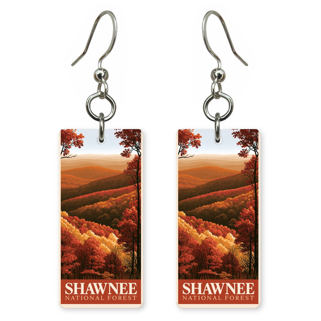Illinois shawnee national forest earrings