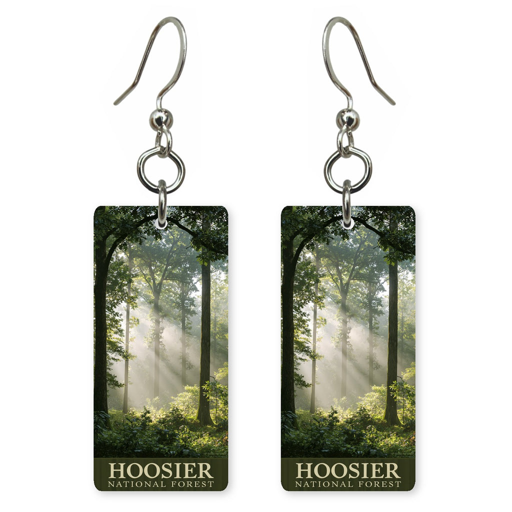 Indiana hoosier national forest earrings