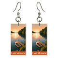 Indiana lake monroe sunrise earrings