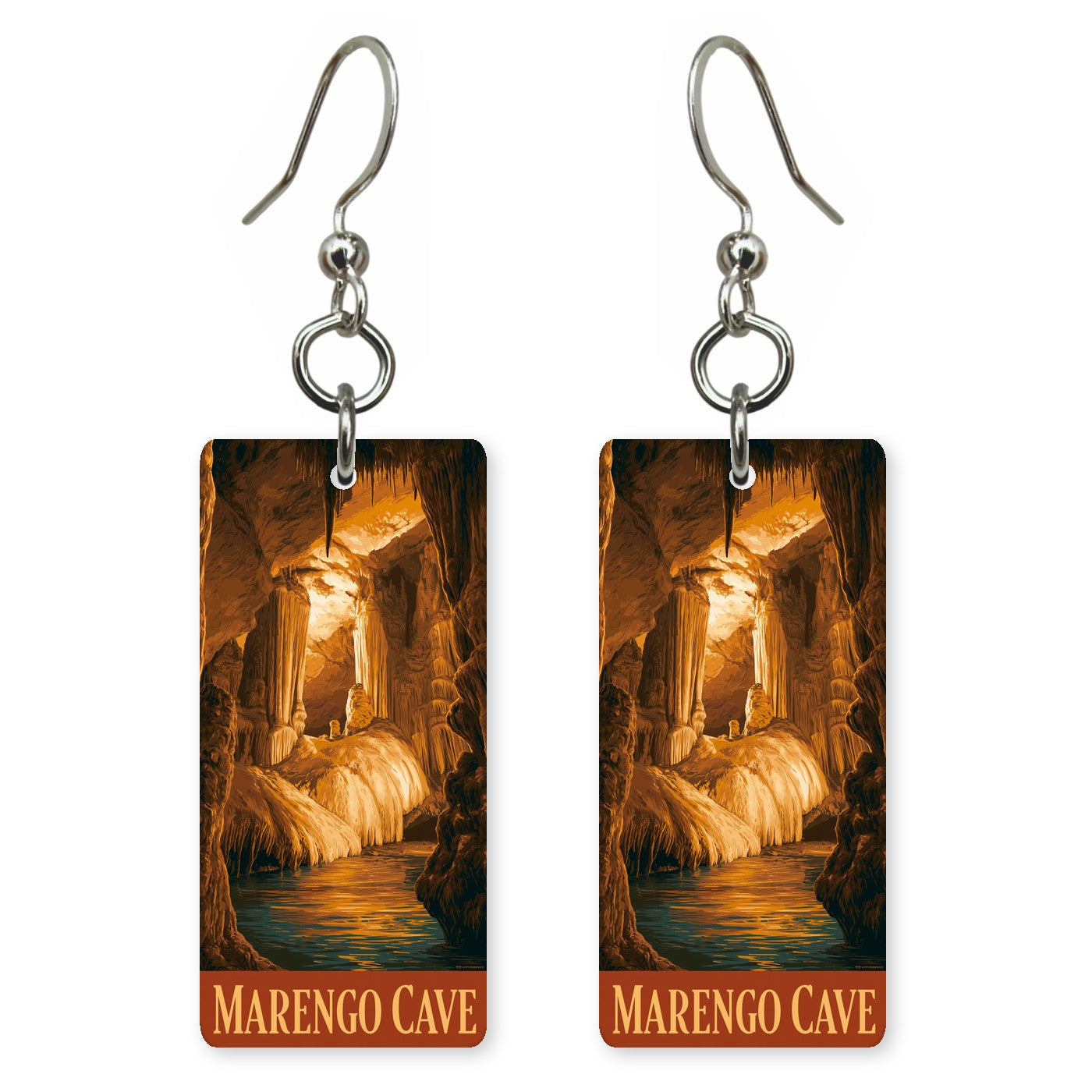 Indiana marengo cave earrings