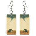Prairie Tornado — She's Choosing earrings, shown as a pair