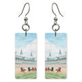 Churchill Downs Horses — She's Choosing earrings, shown as a pair