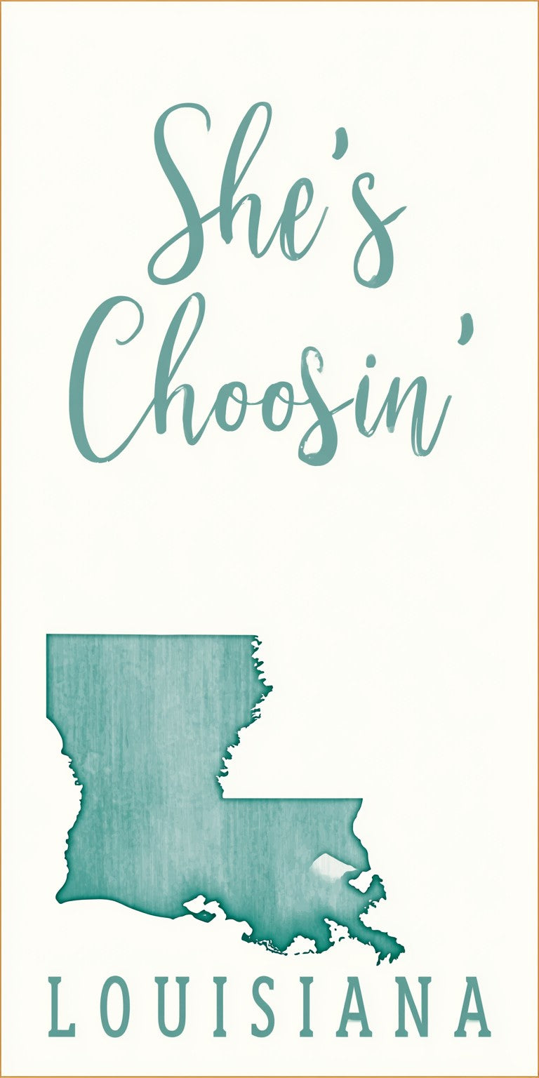 Teal Outline — full design art