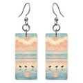 She's Choosing Maine Earrings | Twin Sun Sandpipers