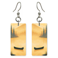 She's Choosing Maine Earrings | Golden Canoe Lake