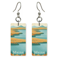 She's Choosing Maine Earrings | Autumn Lakes Vista