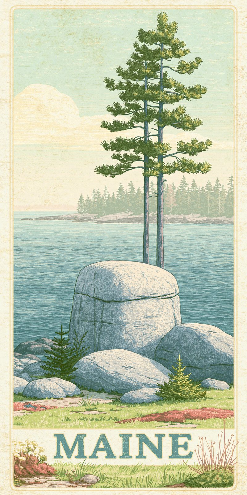 She's Choosing Maine Earrings | Granite Coast Pines