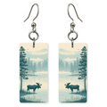 She's Choosing Maine Earrings | Misty Lake Moose