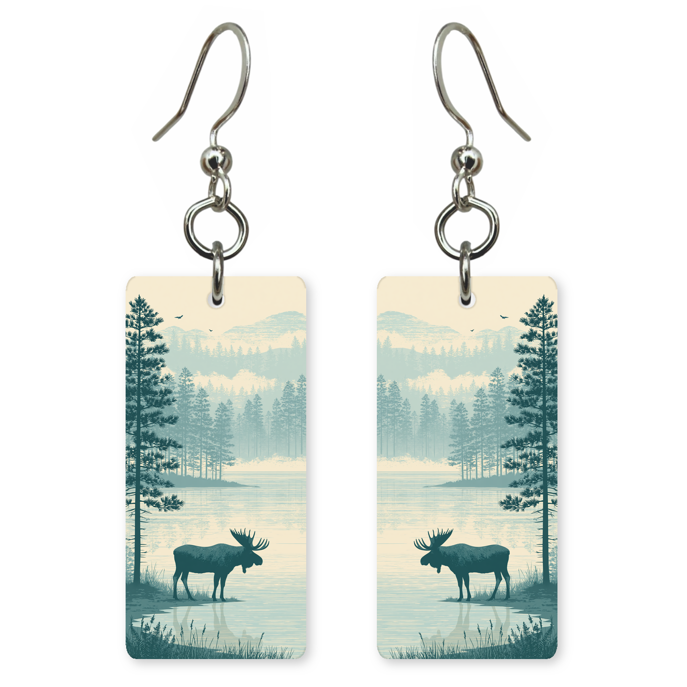 She's Choosing Maine Earrings | Misty Lake Moose