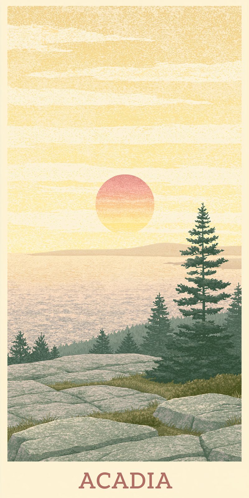 She's Choosing Maine Earrings | Acadia Sunrise
