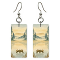 She's Choosing Maine Earrings | Woodland Moose Pond