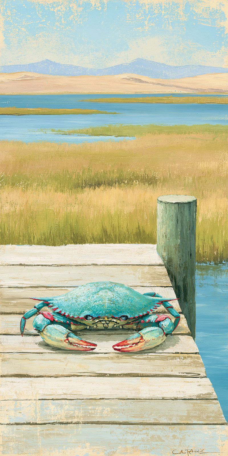 She's Choosing Maryland Earrings | Blue Crab Dock