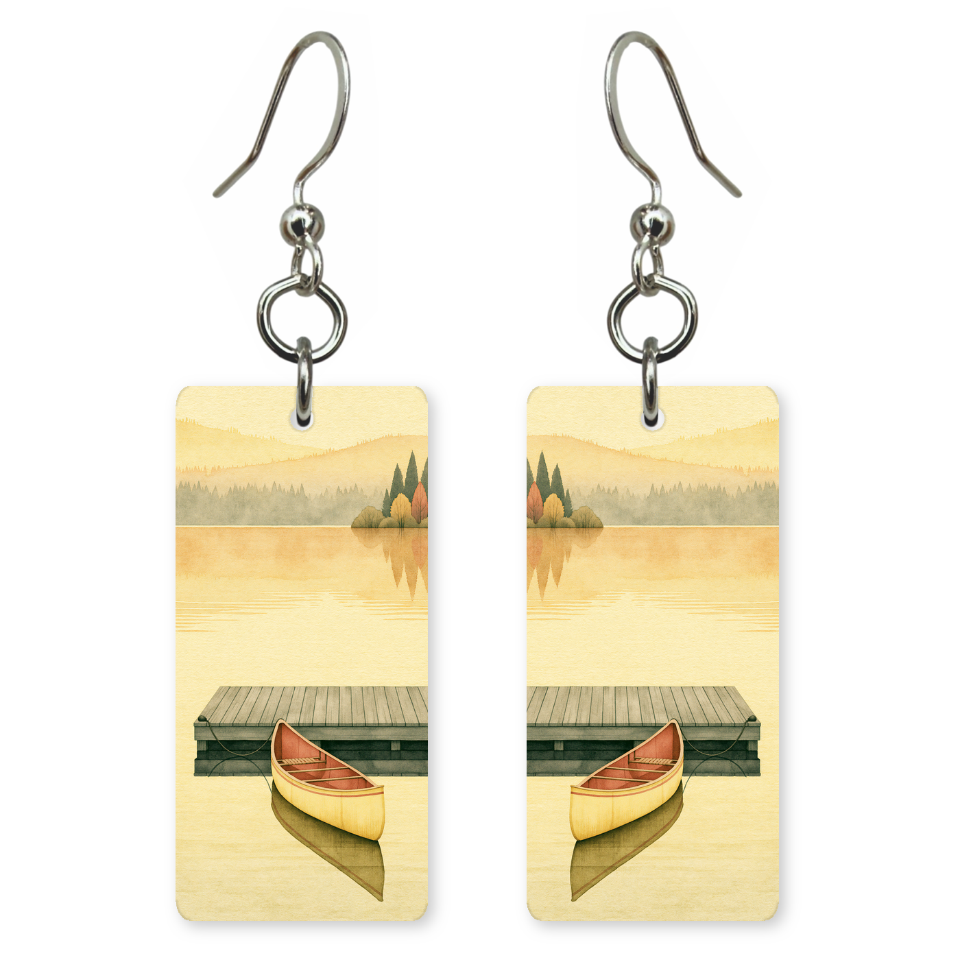 She's Choosing Maryland Earrings | Autumn Lake Canoe