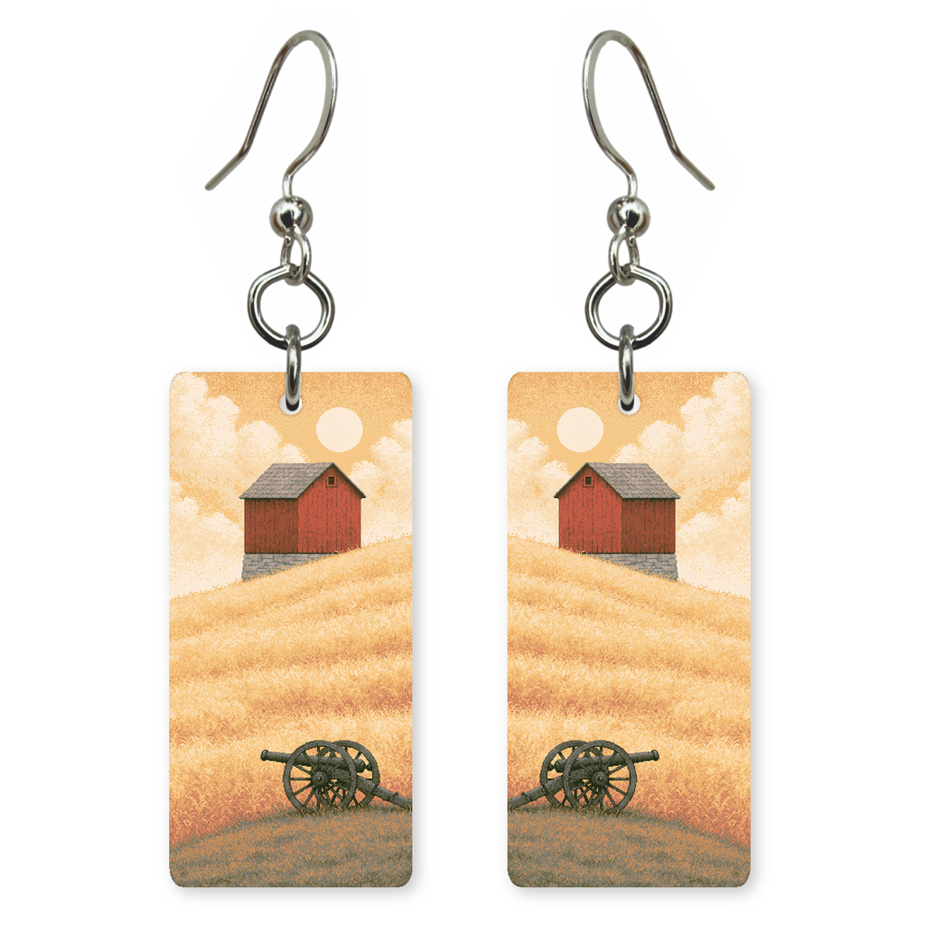 She's Choosing Maryland Earrings | Battlefield Red Barn