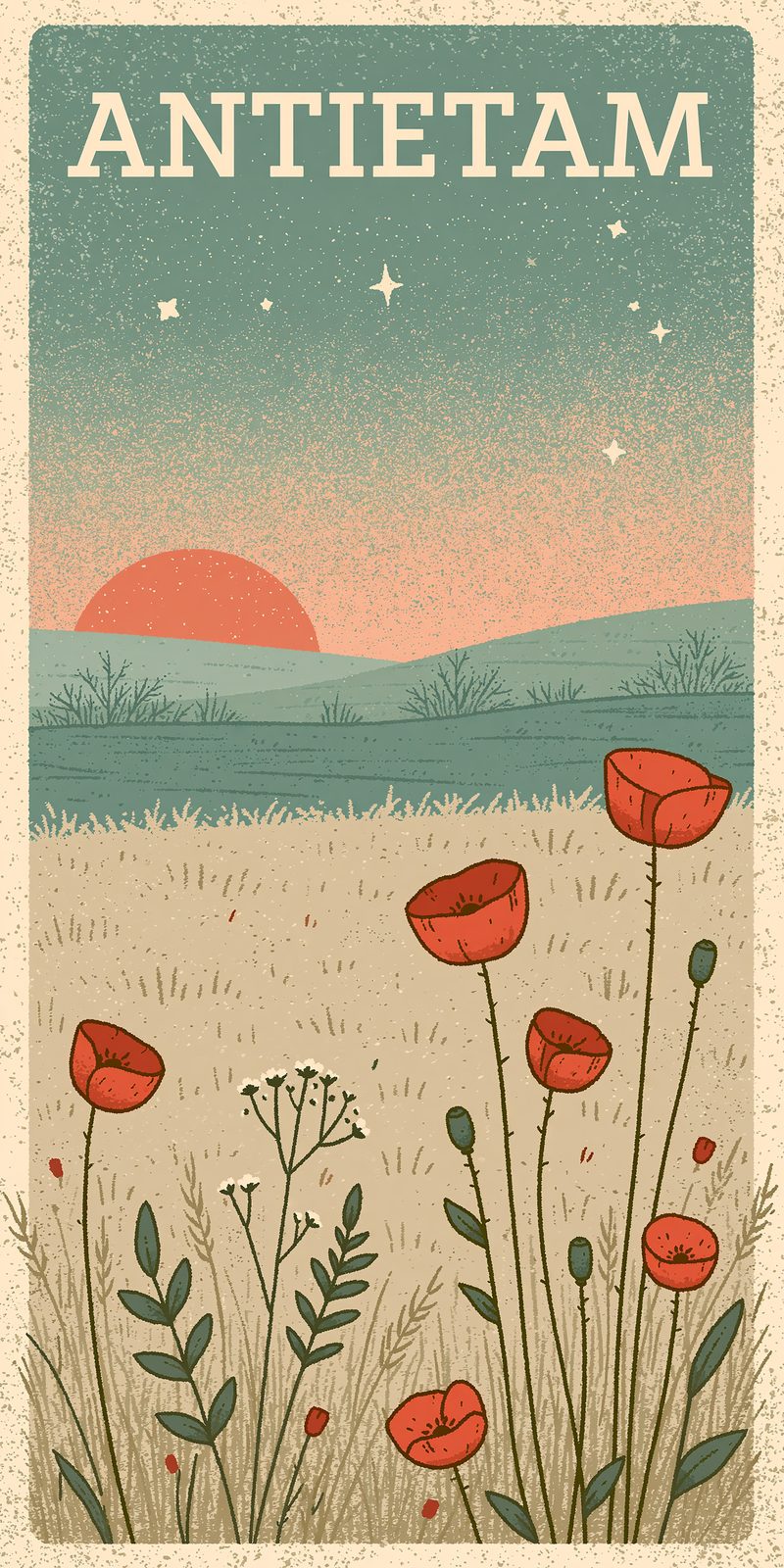 She's Choosing Maryland Earrings | Antietam Poppies