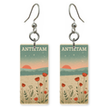 She's Choosing Maryland Earrings | Antietam Poppies