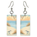 She's Choosing Massachusetts Earrings | Sandpiper Sea Oats | SC21B12