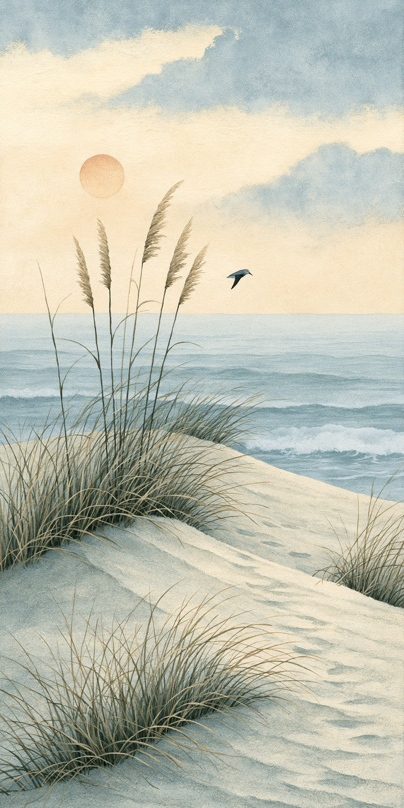 She's Choosing Massachusetts Earrings | Dune Grass Sunrise | SC21B13