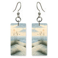 She's Choosing Massachusetts Earrings | Dune Grass Sunrise | SC21B13