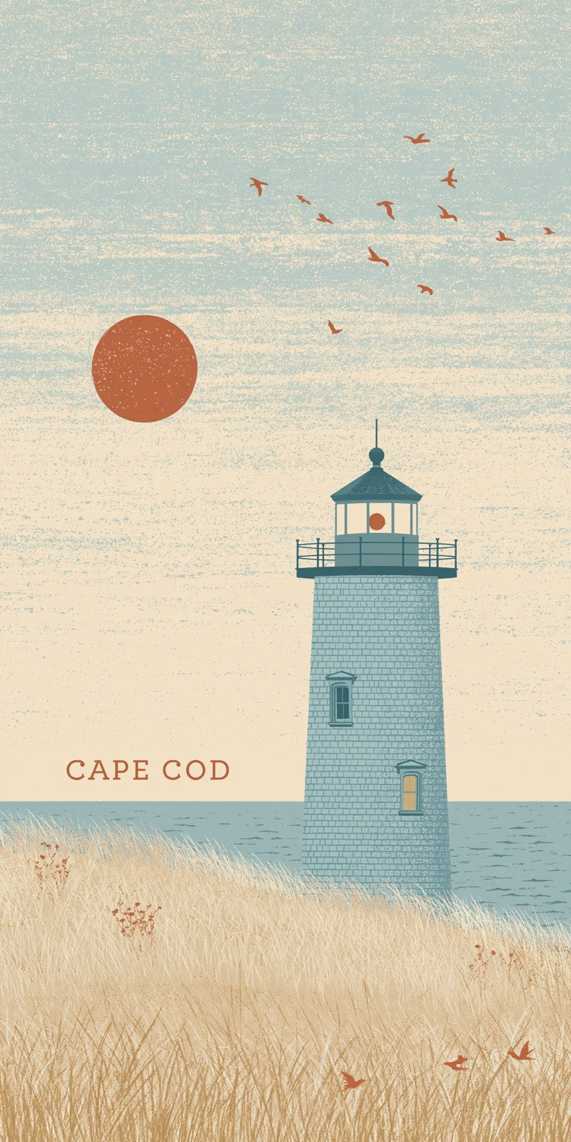 She's Choosing Massachusetts Earrings | Cape Cod Lighthouse | SC21B5