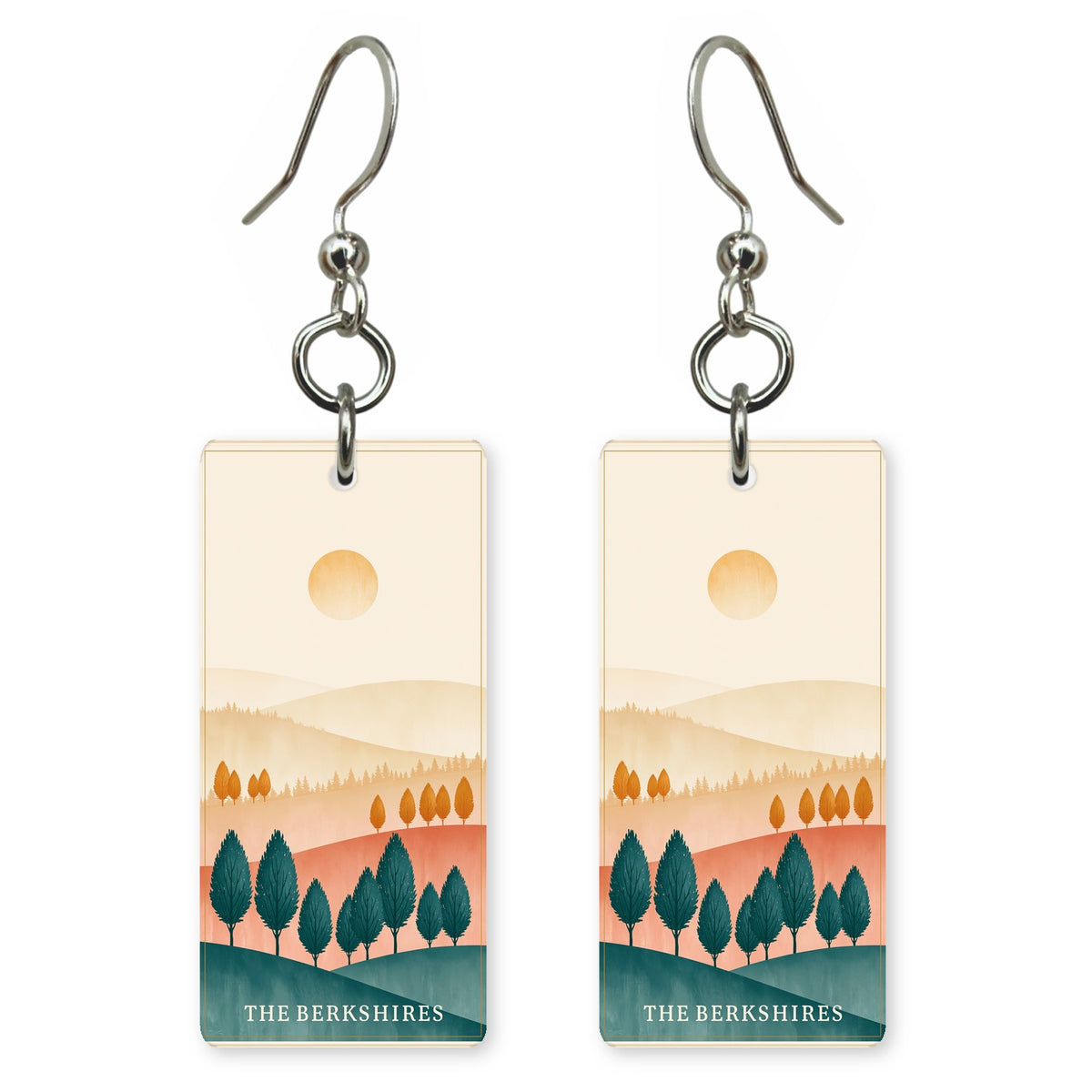 She's Choosing Massachusetts Earrings | The Berkshires | SC21B8