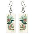 Loon Florals — She's Choosing earrings, shown as a pair