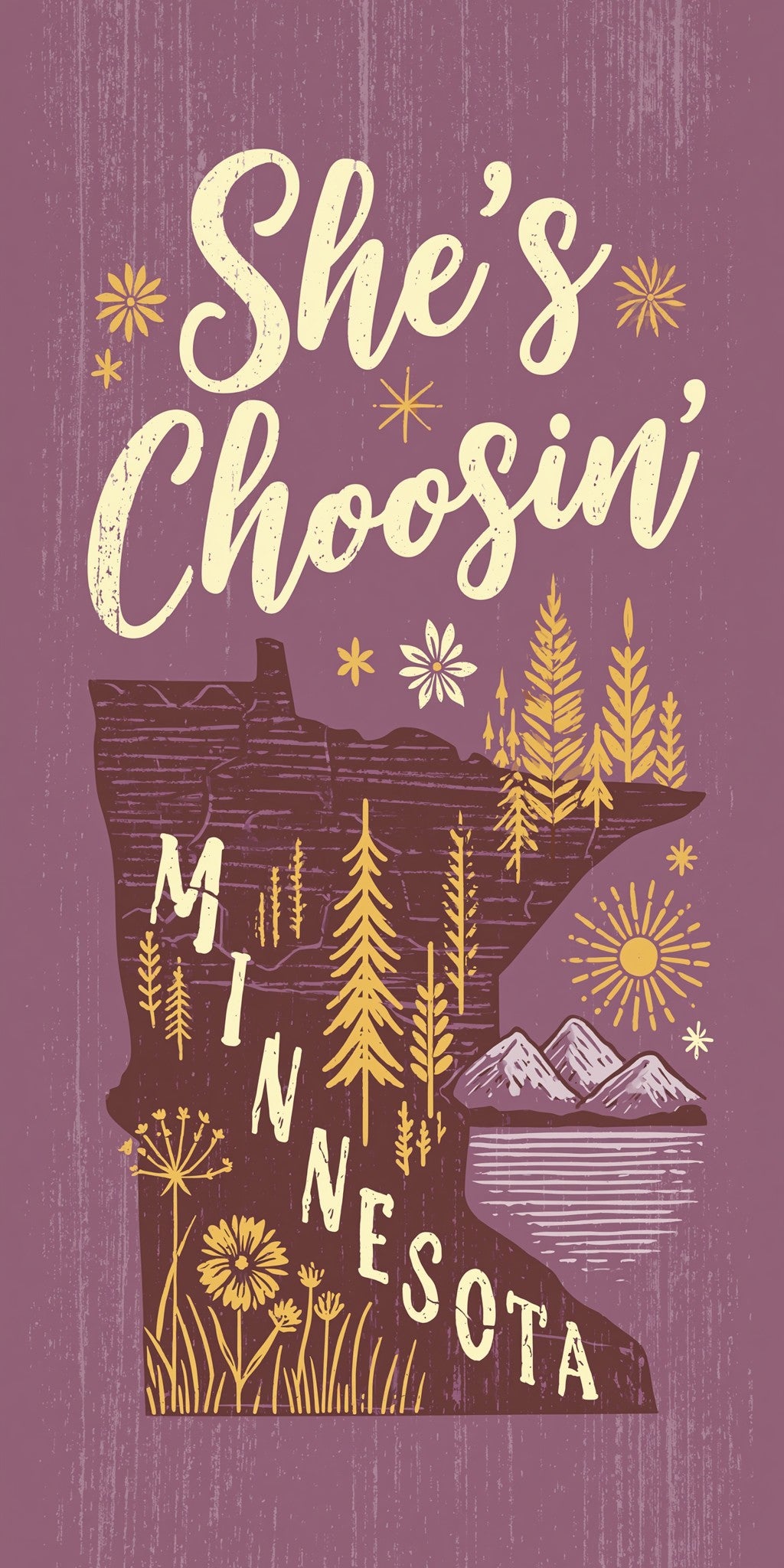 Plum North Woods — full design art