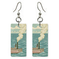 Steamboat — She's Choosing earrings, shown as a pair