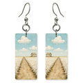 Cotton Field — She's Choosing earrings, shown as a pair