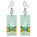 Mountain Road Autumn — She's Choosing earrings, shown as a pair