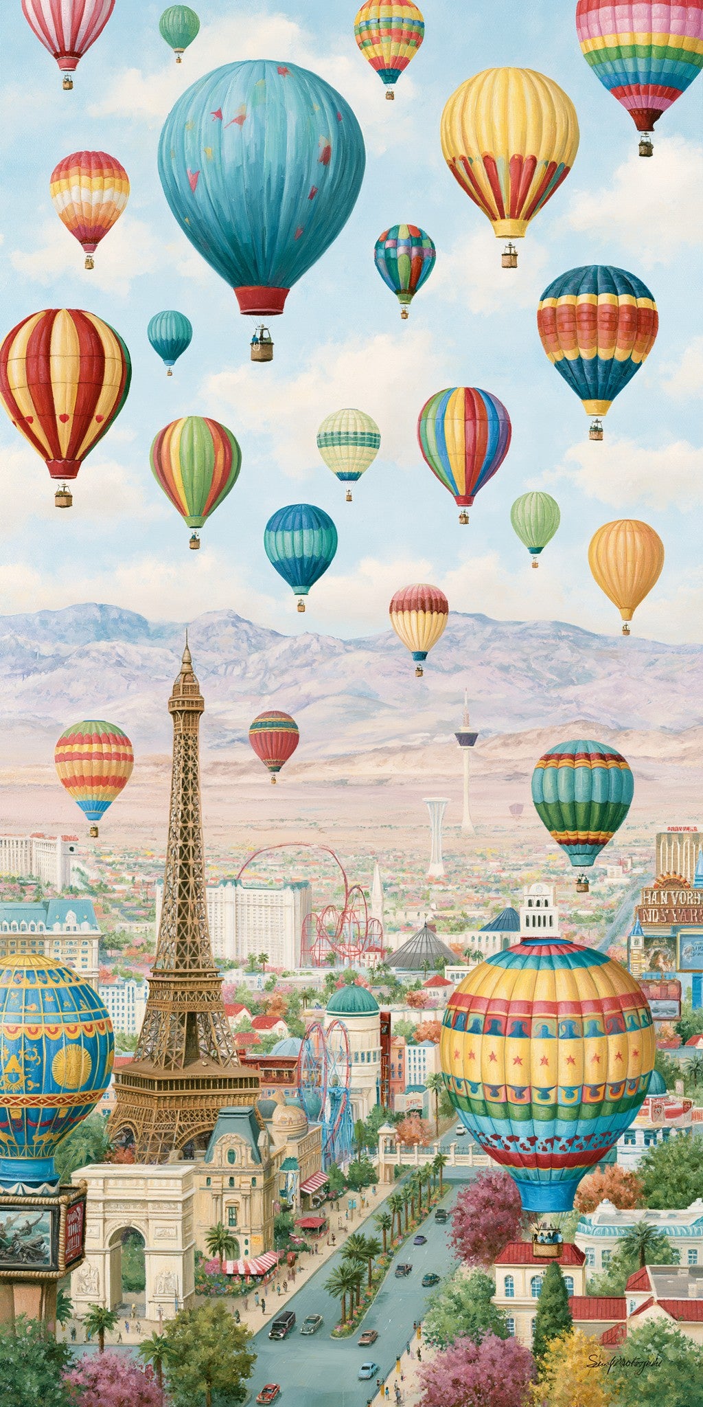 Las Vegas Art — full design art