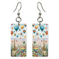 Las Vegas Art — She's Choosing earrings, shown as a pair