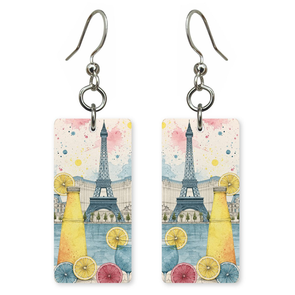 Las Vegas Art — She's Choosing earrings, shown as a pair