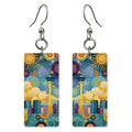 Las Vegas Art — She's Choosing earrings, shown as a pair