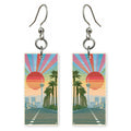 Las Vegas Art — She's Choosing earrings, shown as a pair