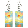 Las Vegas Art — She's Choosing earrings, shown as a pair