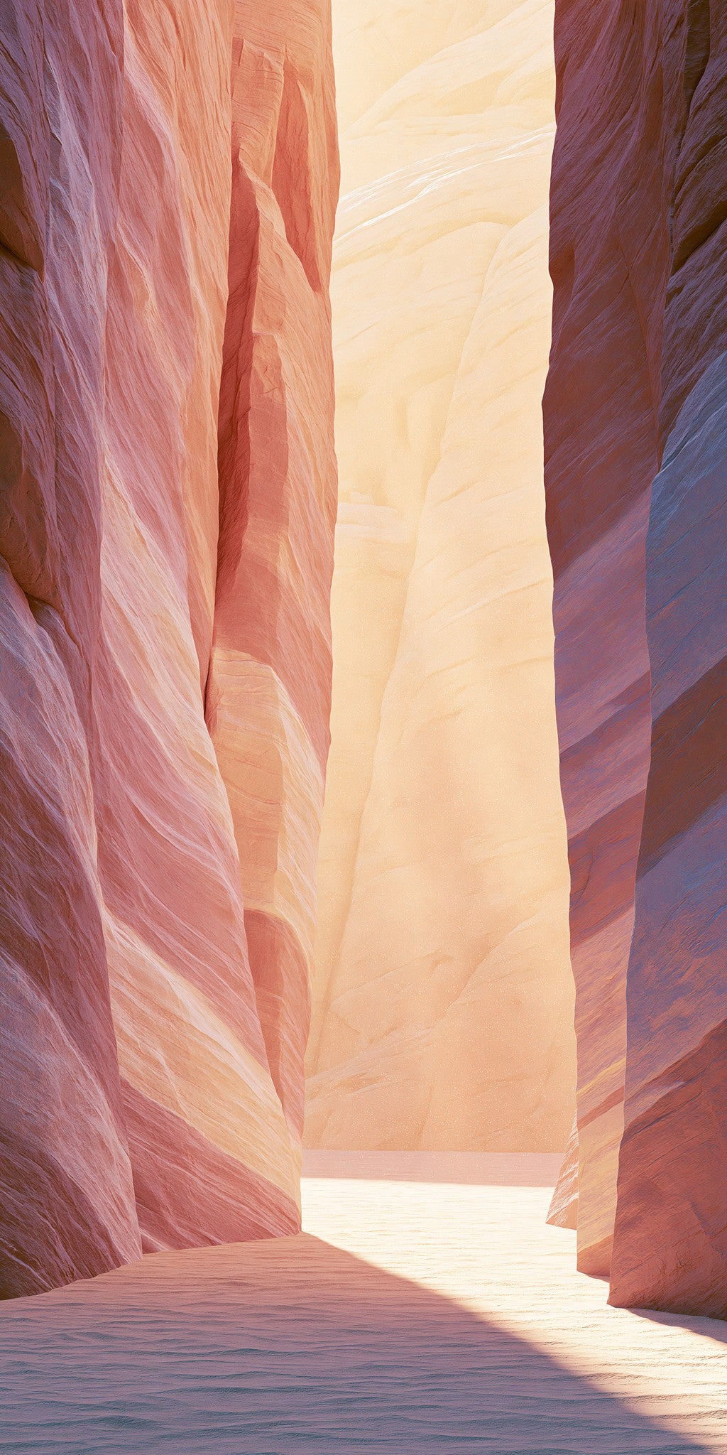 Valley Fire Slot Passage — full design art