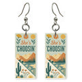 Cactus Deco — She's Choosing earrings, shown as a pair