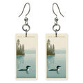 She's Choosing New Hampshire Earrings | Loon Lake Pines | SC29B2